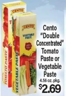 Angelo Caputo's Fresh Market Cento Double Concentrated Tomato Paste or Vegetable Paste offer
