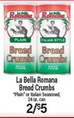 Angelo Caputo's Fresh Market La Bella Romana Bread Crumbs offer