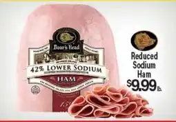 Angelo Caputo's Fresh Market Reduced Sodium Ham offer