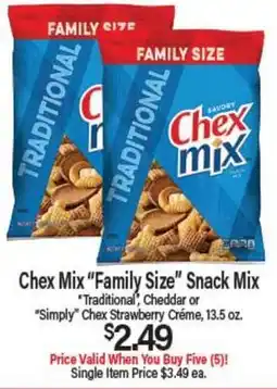 Angelo Caputo's Fresh Market Chex Mix Family Size Snack Mix offer