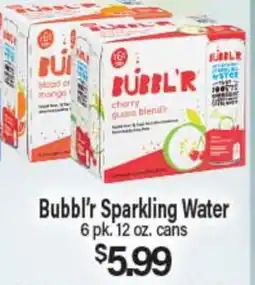 Angelo Caputo's Fresh Market Bubbl'r Sparkling Water offer