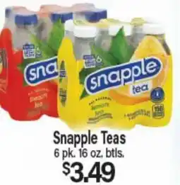 Angelo Caputo's Fresh Market Snapple Teas offer