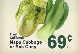 Angelo Caputo's Fresh Market Fresh California Napa Cabbage or Bok Choy offer