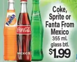 Angelo Caputo's Fresh Market Coke, Sprite or Fanta From Mexico offer