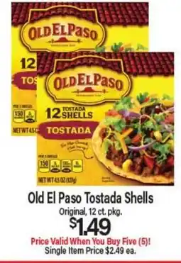 Angelo Caputo's Fresh Market Old El Paso Tostada Shells offer