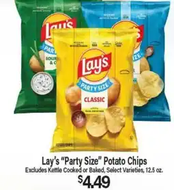 Angelo Caputo's Fresh Market Lay's Party Size Potato Chips offer