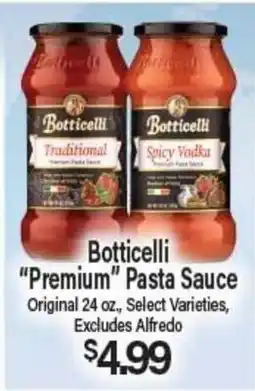 Angelo Caputo's Fresh Market Botticelli Premium Pasta Sauce offer