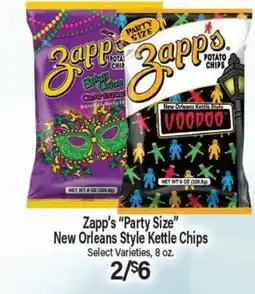 Angelo Caputo's Fresh Market Zapp's Party Size New Orleans Style Kettle Chips offer