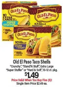Angelo Caputo's Fresh Market Old El Paso Taco Shells offer