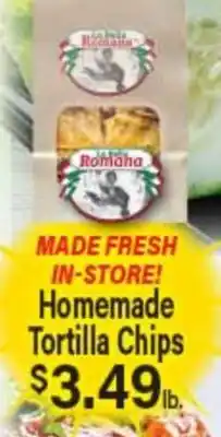 Angelo Caputo's Fresh Market Homemade Tortilla Chips offer