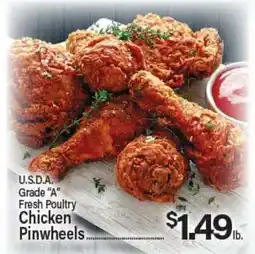 Angelo Caputo's Fresh Market U.S.D.A. Grade A Fresh Poultry Chicken Pinwheels offer