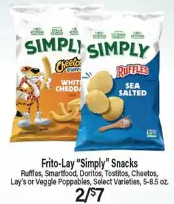 Angelo Caputo's Fresh Market Frito-Lay Simply Snacks offer