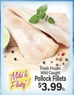 Angelo Caputo's Fresh Market Fresh Frozen Wild Caught Pollock Fillets offer