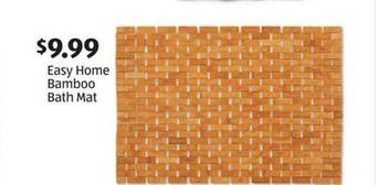 Aldi Easy Home Bamboo Bath Mat offer