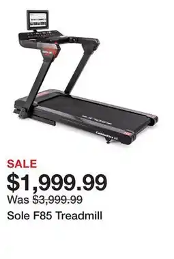 Dick's Sporting Goods Sole F85 Treadmill offer