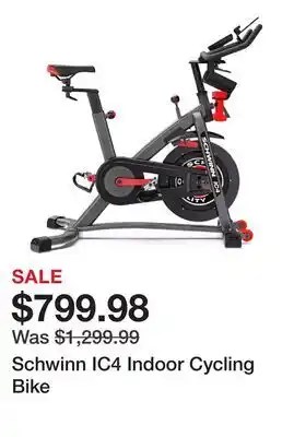Dick's Sporting Goods Schwinn IC4 Indoor Cycling Bike offer