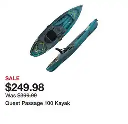 Dick's Sporting Goods Quest Passage 100 Kayak offer