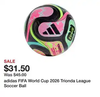 Dick's Sporting Goods adidas FIFA World Cup 2026 Trionda League Soccer Ball offer