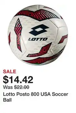 Dick's Sporting Goods Lotto Posto 800 USA Soccer Ball offer