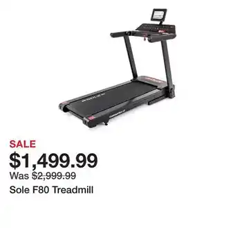 Dick's Sporting Goods Sole F80 Treadmill offer