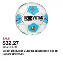 Dick's Sporting Goods Select Derbystar Bundesliga Brilliant Replica Soccer Ball 24/25 offer