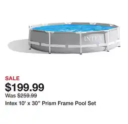 Dick's Sporting Goods Intex 10' x 30 Prism Frame Pool Set offer