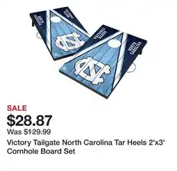 Dick's Sporting Goods Victory Tailgate North Carolina Tar Heels 2'x3' Cornhole Board Set offer