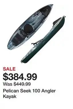 Dick's Sporting Goods Pelican Seek 100 Angler Kayak offer