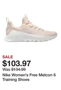 Dick's Sporting Goods Nike Women's Free Metcon 6 Training Shoes offer