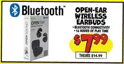 Ollie's OPEN-EAR WIRELESS EARBUDS offer