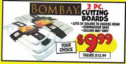Ollie's BOMBAY 3 PC. CUTTING BOARDS offer