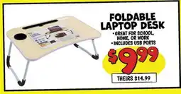 Ollie's FOLDABLE LAPTOP DESK offer