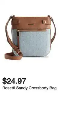 Kohl's Rosetti Sandy Crossbody Bag offer