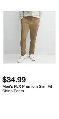 Kohl's Men's FLX Premium Slim Fit Chino Pants offer