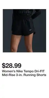Kohl's Women's Nike Tempo Dri-FIT Mid-Rise 3-in. Running Shorts offer