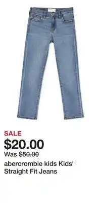 Nordstrom abercrombie kids Kids' Straight Fit Jeans offer