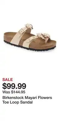 Nordstrom Birkenstock Mayari Flowers Toe Loop Sandal offer