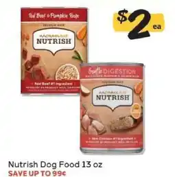 Winn Dixie Nutrish Dog Food 13 oz offer
