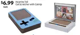 Aldi Heart to Tail Cat Scratcher with Catnip offer
