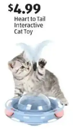 Aldi Heart to Tail Interactive Cat Toy offer