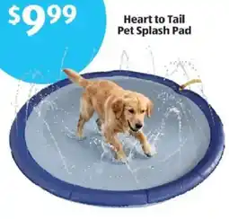 Aldi Heart to Tail Pet Splash Pad offer