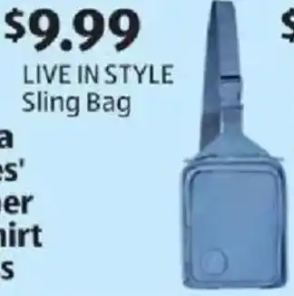 Live in style sling bag