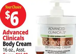 Ocean State Job Lot Advanced Clinicals Spa Size Hyaluronic Acid Instant Skin Hydrator offer