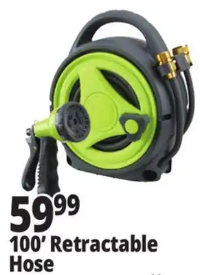 Ocean State Job Lot Deluxe Retractable Hose Reel 100' offer