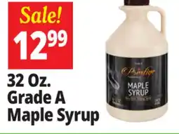Ocean State Job Lot Grade A Maple Syrup 32 oz offer