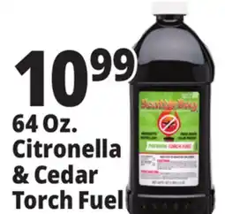 Ocean State Job Lot ScatterBug Citronella Torch Fuel 64 oz offer