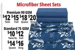Ocean State Job Lot Microfiber Sheet Sets offer