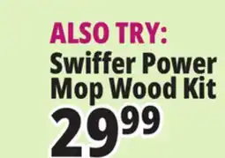 Ocean State Job Lot Swiffer Power Mop for Wood Floor Cleaning Kit 6 Piece offer