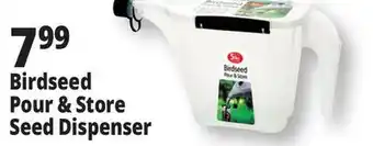 Ocean State Job Lot Birdseed Pour & Store Dispenser offer