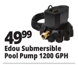 Ocean State Job Lot Edou Automatic Submersible Pool Cover Pump Black offer